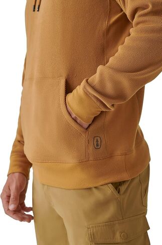 BASS OUTDOOR Men's Knit Pullover Drawstring Hoodie in Saudi Arabia