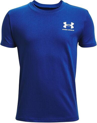 Under Armour Boys' Sportstyle Left Chest Short-Sleeve T-Shirt in Saudi Arabia