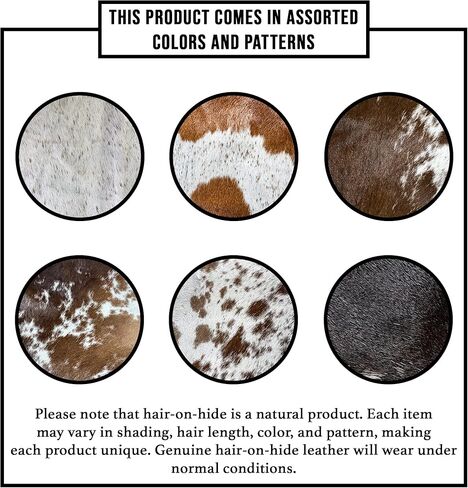 Western Leather Works, Cowboy Crossbody Bag Handmade from Full Grain Leather - Multipurpose Storage for Cellphone, Make Up & Wallets - Furry in Kuwait