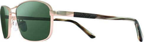 Revo Sunglasses Clive: High-contrast Polarized Crystal Glass Lens with Metal Rectangle Frame in Saudi Arabia
