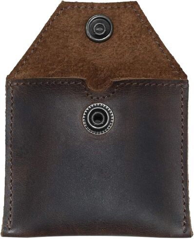 Hide & Drink, Rustic Leather Tampon Case, Condom Holder Pouch, Secret Stash Handmade Includes 101 Year Warranty :: Bourbon Brown in Saudi Arabia