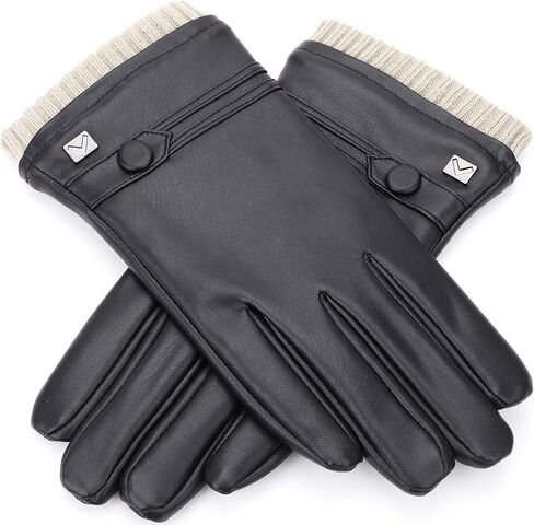 Fashion Winter Gloves Mens - Lined - Touchscreen in Saudi Arabia