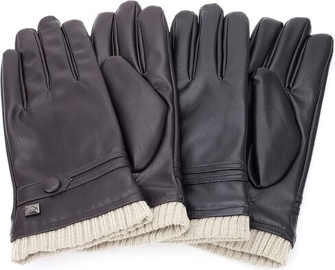 Fashion Winter Gloves Mens - Lined - Touchscreen in Saudi Arabia