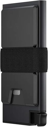 ROYALNAMAN Aluminum Cardholder Wallet for Men | Metal Wallets with RFID Blocking Layer | Slim & Minimalist Aluminum Wallet with Push Button. in Kuwait