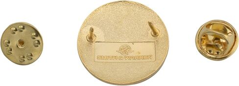 Smith & Warren Firefighter Scramble Vertical Ladder Collar Insignia with Rope Border Gold Finish Fire Uniform Pin in Saudi Arabia