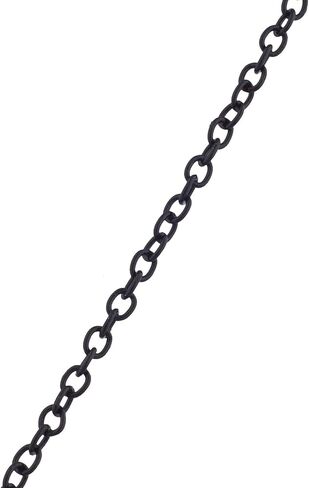 LUX ACCESSORIES عقد بسلسلة من الأحجار الكريمة باللون الفضي على شكل هلال وقمر بسيط in Kuwait