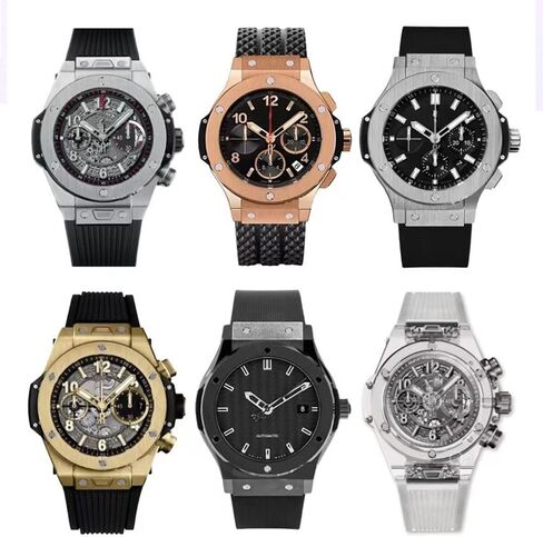 25mm Big Bang Rubber Strap Compatible with Hublot Big Bang Watch Strap Sports Waterproof Replacement Bracelet in Saudi Arabia