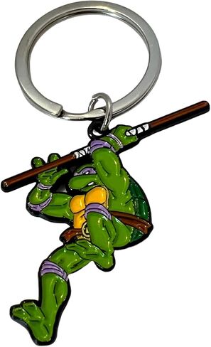 Zen Monkey Studios' Leaping Donatello: Official Enamel Keychain in Saudi Arabia