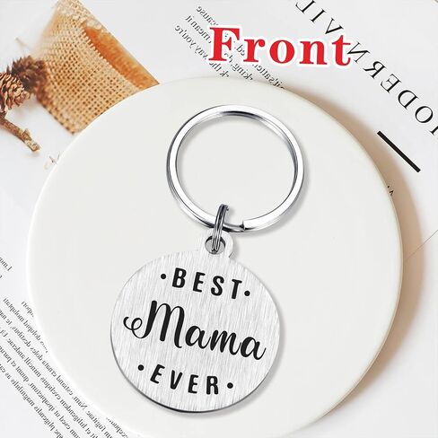 سوسيكيو هدايا ماما بير، سلسلة مفاتيح بعبارة Best Mama Ever على الإطلاق، هدية عيد ميلاد شخصية مضحكة للنساء in Kuwait