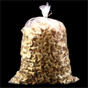 CleverDelights 12" x 18" Clear Poly Bags - 1 mil - 1000 Pack - Flat Plastic Bags 12x18