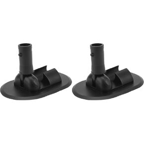2PCS Inflatable Boat Tent Bases with 180 Degree Rotation Kayak Canopy Mount Base for Rowing Boats and Speedboats