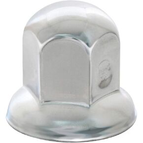 GG Grand General 10180SP 1-1/16 X 2 Inches Standard Chrome Nut Cover w/Flange, Set of 10