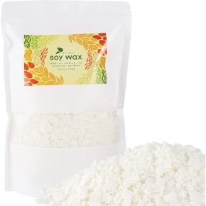 Natural Soy Wax for Candle Making 40 lb Bag Soy Wax Flakes,DIY Candle