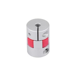 Aluminium Plum Flexible Shaft Coupling D25L30 6mm to 10mm Motor Connector Flexible Coupler for 3D Printer CNC Machine and Servo Stepped Motor