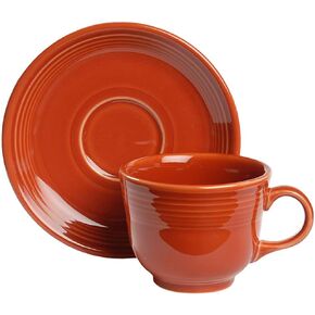 Homer Laughlin Fiesta Paprika Cup & Saucer