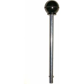 Pin, Tensile - 3/8" Dia | 5-1/2" Locking Space | Universal Weight Stack SELECTOR KEY - Round 1-3/8" KNOB | Quick Release Cotterless DETENT Hitch PINS | World Class QUALITY by SBD