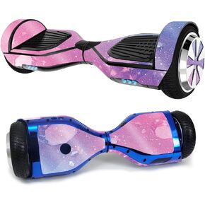 MightySkins Glossy Glitter Skin for Ultra Hoverboard - Pink Diamond | Protective, Durable High-Gloss Glitter Finish | Easy to Apply, Remove, and Change Styles | Made in The USA (GL-HOVH1-Pink Diamond)