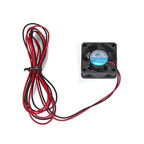 DC Fans-24V-Black-30x30x10mm (E-FAN-30-30-10-24V-BK-CABLE)