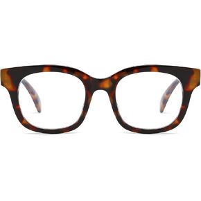 ANRRI Blue Light Blocking Glasses for Women and Men, Oversized Blue Light Computer Glasses…