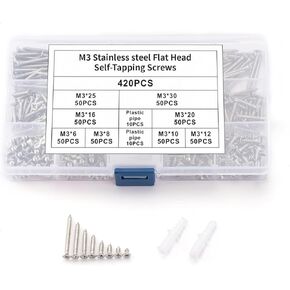 مجموعة برشام ألومنيوم 500 قطعة، مسامير برشام بوب عمياء لمجموعة متنوعة من المعادن 14 مقاسًا من مسامير الألومنيوم (3/32 بوصة 1/8 بوصة 5/32 بوصة 3/16 بوصة 1/4 بوصة)، مسامير عمياء متنوعة مع مقسم معزز in Kuwait