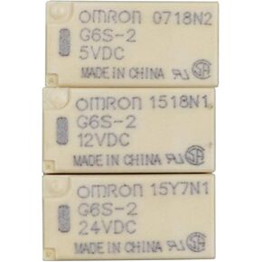 Gump's grocery 3PCS 5V Relay G6S-2-5VDC 250VAC/DC220V 2A 8PIN for Omron Relay