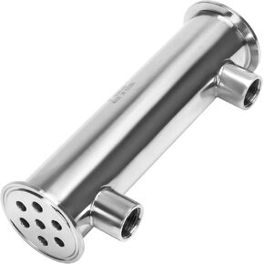 DERNORD 2 "TC x 8" طول ثلاثي المشبك Reflux مكثف أنبوب Dephlegmator 7 قطع الأنبوب الداخلي 1/2 بوصة FNPT اتصال الماء البارد للعمود لا يزال in Kuwait