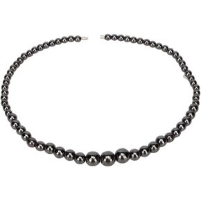 YUYTE Terahertz Beaded Necklace, Men Women Fashionable Purify Fatigue Relief Necklace for Work, Unblock the Meridians Stress Relief