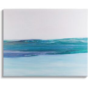 Stupell Industries Fluid Abstract Landscape Composition Canvas Wall Art, Design by Ruth Fromstein
