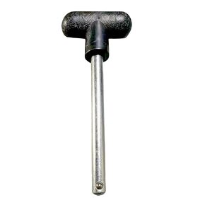 T-Handle Knob Weight Stack Pin Steel Replacement SELECTOR Key Pin, 3/8" Dia Shaft 5 1/2" Locking Space Deluxe Designer Hitch Pin (2Pack, 6" Locking Space)