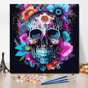igoodom Jesus Paint by Numbers for Adults - Christian Paint by Numbers Kits on Canvas for Beginners DIY Potted Acrylic Oil Painting Art Crafts Set for Home Decor Wall Art 16x20in
