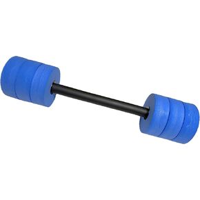 Kemp USA Aquatic Bar Float | Pool Barbells for Water Aerobics | Swimming accessories & Swimming Pool Exercise Equipment