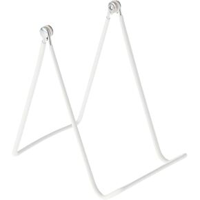 GIBSON HOLDERS 2AT Adjustable White Wire Display Easel, 3.5" W x 5.75" H