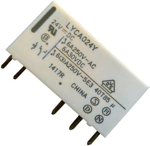 1 قطعة LYCA024Y 24V 24VDC مرحل الطاقة 5 دبابيس 6A 250VAC in Saudi Arabia