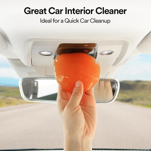 PULIDIKI Car Cleaning Gel for Car Cleaning Putty Car Putty Auto Detailing Tools Car Slime Cleaner Dust Cleaning Gel for Car Interior Cleaner Car Accessories Keyboard Cleaner Blue (2Pack) in Saudi Arabia
