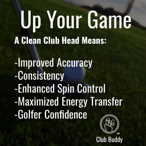 Golf Club Water Brush - Easy Golf Club Cleaning - Heavy Duty Nylon Bristles Head - Retractable Golf Bag Attachment - Anti-Leak Technology - 5 oz Reservoir Bottle - 7.8 inches in Saudi Arabia