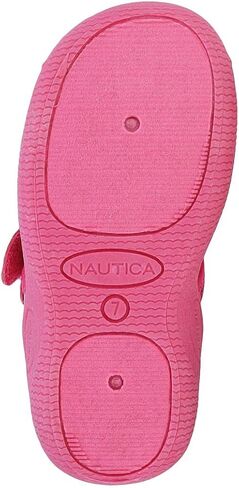 حذاء مائي واقي للأطفال من Nautica، صندل رياضي مغلق من الأمام للأولاد والبنات - Kettle Gulf-Pink Blue Tie Dye مقاس 9 in Kuwait