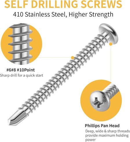 مجموعة برشام ألومنيوم 500 قطعة، مسامير برشام بوب عمياء لمجموعة متنوعة من المعادن 14 مقاسًا من مسامير الألومنيوم (3/32 بوصة 1/8 بوصة 5/32 بوصة 3/16 بوصة 1/4 بوصة)، مسامير عمياء متنوعة مع مقسم معزز in Kuwait