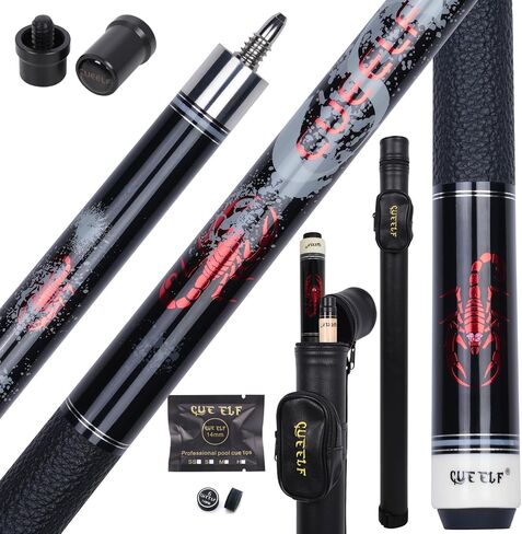 Scorpion Pool Cue Stick 58 inch Canadian Maple Billiard Pool Stick with Low Deflection Professional Billiard Pool Cues Sticks 19.5-21 oz cue Stick in Kuwait