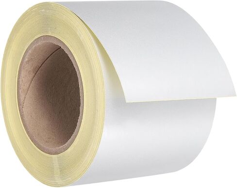 PATIKIL Reflective Tape, 1 Roll 4 Inch x 150 Ft Waterproof Adhesive High Visibility Caution Warning Safety Tape Reflector for Trucks Trailers Cars, White in Saudi Arabia