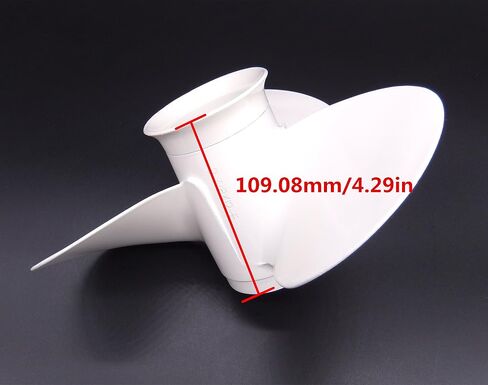 SouthMarine Propeller, Aluminum Alloy, 9 7/8x12-F, Fits Yamaha 20hp, 25hp, 30hp Outboard Motors, OEM 664-45954-01-00 in Saudi Arabia