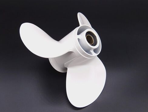 SouthMarine Propeller, Aluminum Alloy, 9 7/8x12-F, Fits Yamaha 20hp, 25hp, 30hp Outboard Motors, OEM 664-45954-01-00 in Saudi Arabia