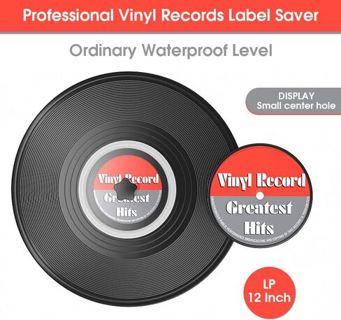 Nosound Record Clean Label Saver Album LP Vinyl Cleaning Protector Waterproof Clamp Care in Kuwait