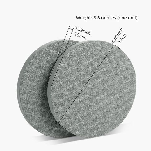 Yoga Knee Guard 2 pieces, foam Pilates Knee Guard Yoga Knee Guard Support Round Pads Anti slip Fitness Anti slip Pads. Suitable for offices, homes, knees, elbows, wrists, and hands in Saudi Arabia
