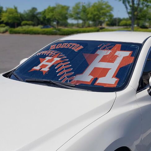 FANMATS MLB Unisex-Adult Windshield Sun Auto Shade 59" x 29.5" in Saudi Arabia