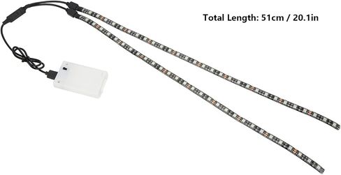 LED Electric Scooter Strip Light, Skateboard Lights Strips for Night Riding, LED Decorative Night Lamp Colorful Strip Lights for Xiaomi M365 1S PRO PRO2 Scooter in Saudi Arabia