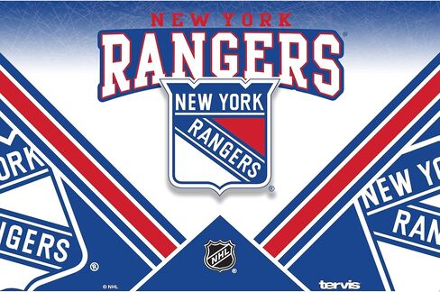 كوب Tervis ذو الجدران الثلاثية NHL New York Rangers المعزول يحافظ على المشروبات باردة وساخنة، 30oz - ستانلس ستيل، ثلج in Saudi Arabia