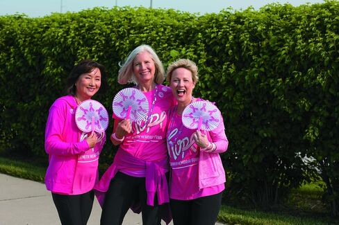 Breast Cancer Awareness Folding Hand Fans - 12 Pieces - Pink Ribbon Supplies in Saudi Arabia