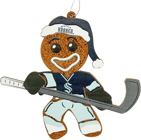 FOCO New York Rangers Gingerbread Man Holiday Ornament in Saudi Arabia