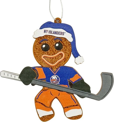 FOCO New York Rangers Gingerbread Man Holiday Ornament in Saudi Arabia