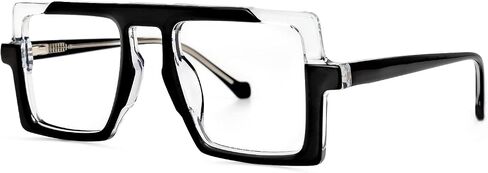 VOOGLAM Aviator Blue Light Glasses for Women Men Anti UV Eyestrain Dry Eyes Computer Phone TV Eyewear Ilene in Saudi Arabia